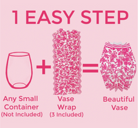 Chinoiserie Paper Vase Wraps