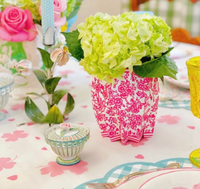 Chinoiserie Paper Vase Wraps