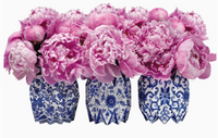 Chinoiserie Paper Vase Wraps