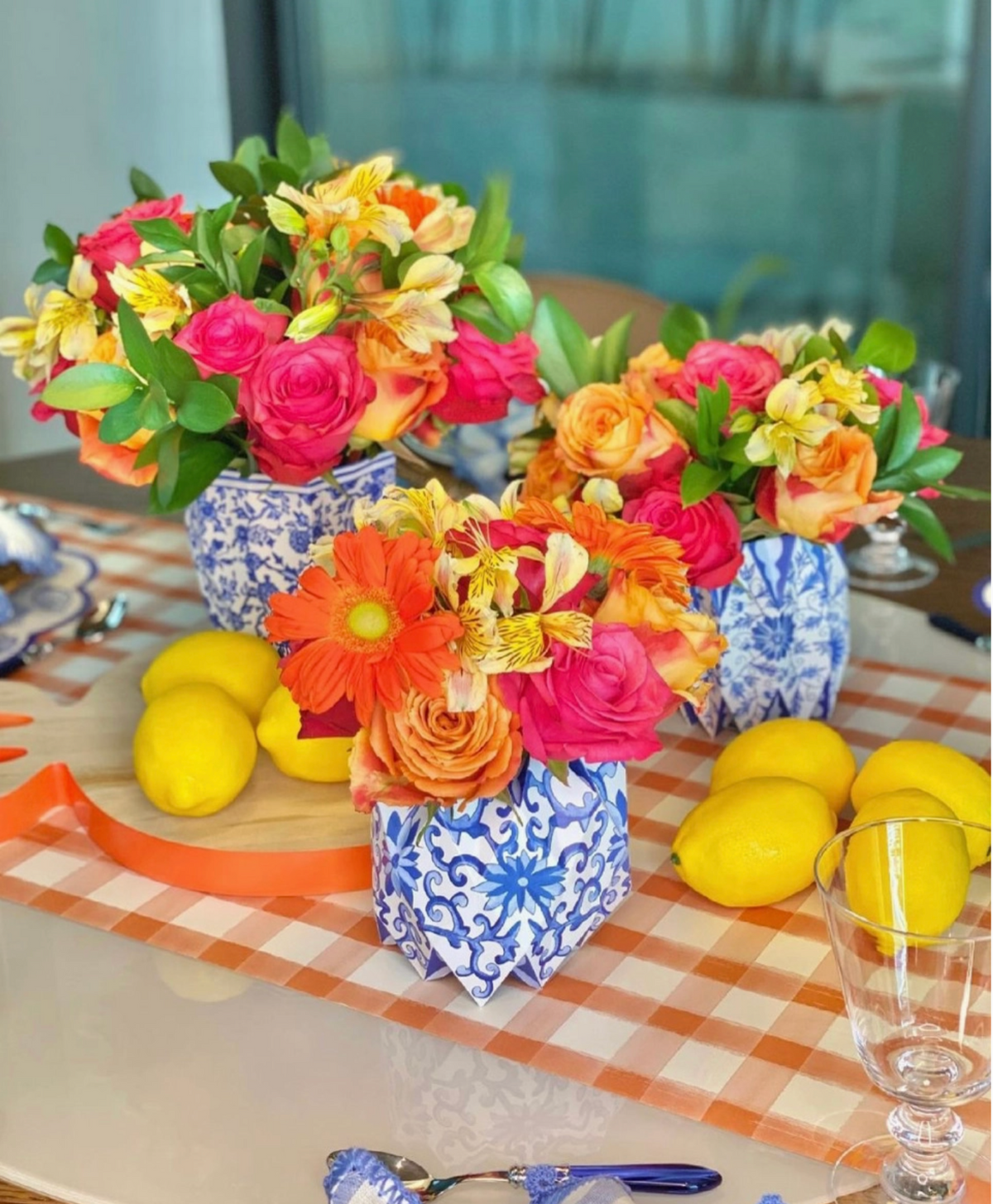 Chinoiserie Paper Vase Wraps