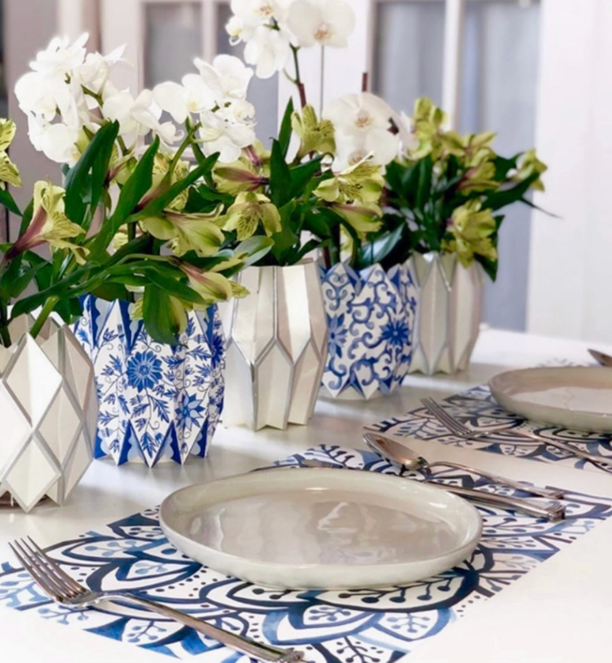 Chinoiserie Paper Vase Wraps