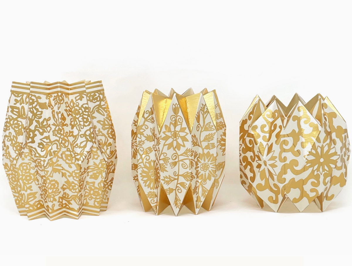 Chinoiserie Paper Vase Wraps