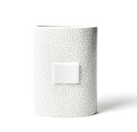 Stone Small Dot Mini Oval Vase