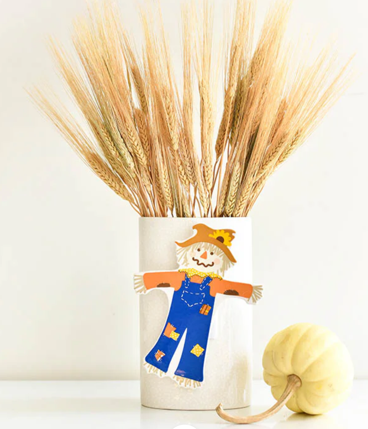 White Small Dot Big Oval Vase