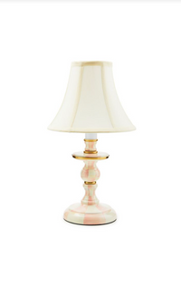 Rosy Check Candlestick Lamp