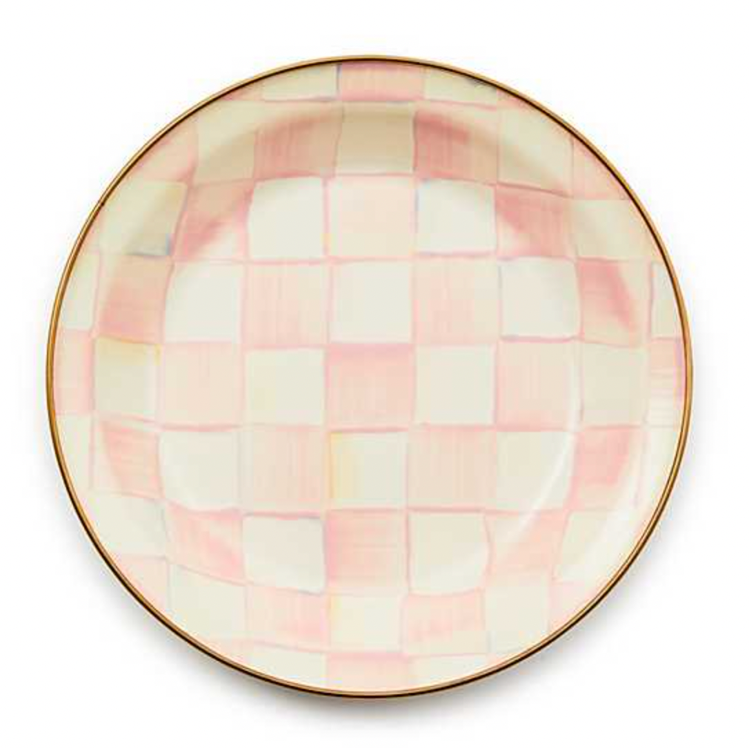 Rosy Check Pie Plate