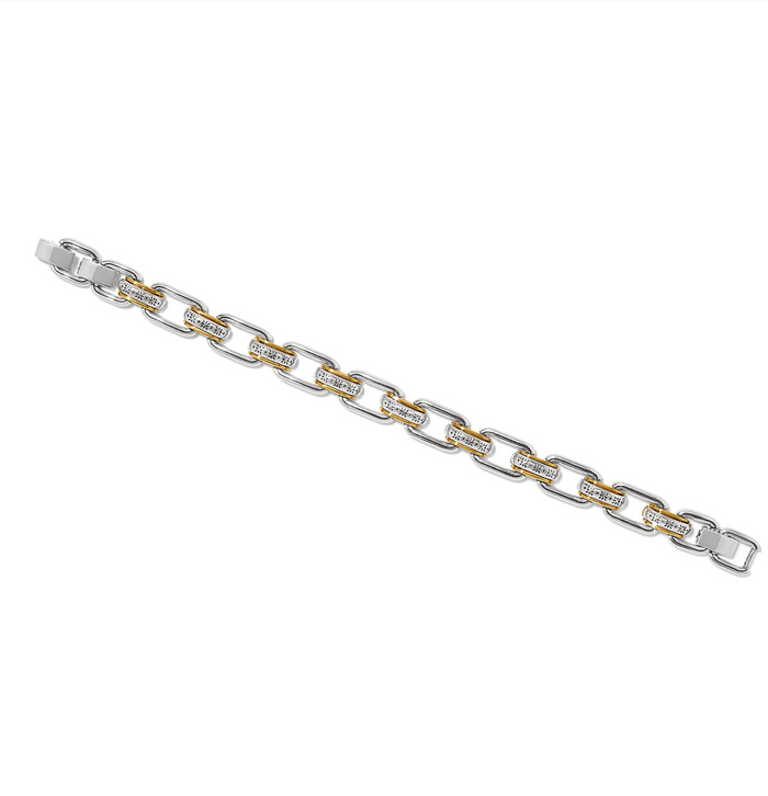 Mosaic Two Tone Links Bracelet