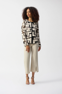 Mesh & Leatherette Fitted Jacket