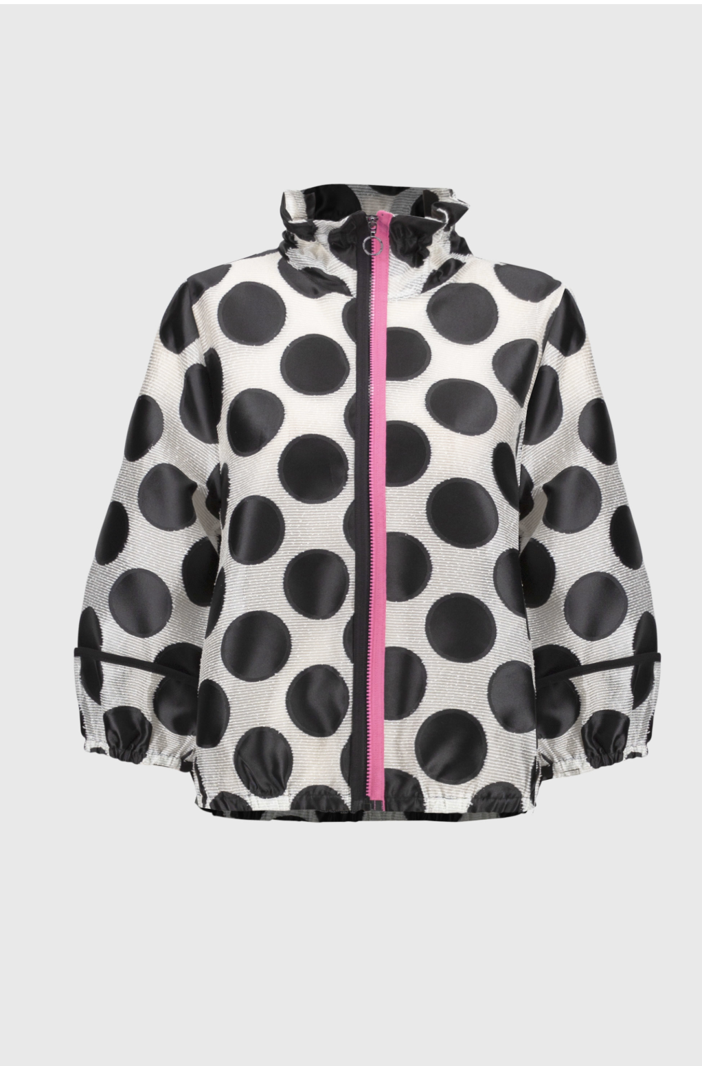 Jacquard Dot Boxy Jacket