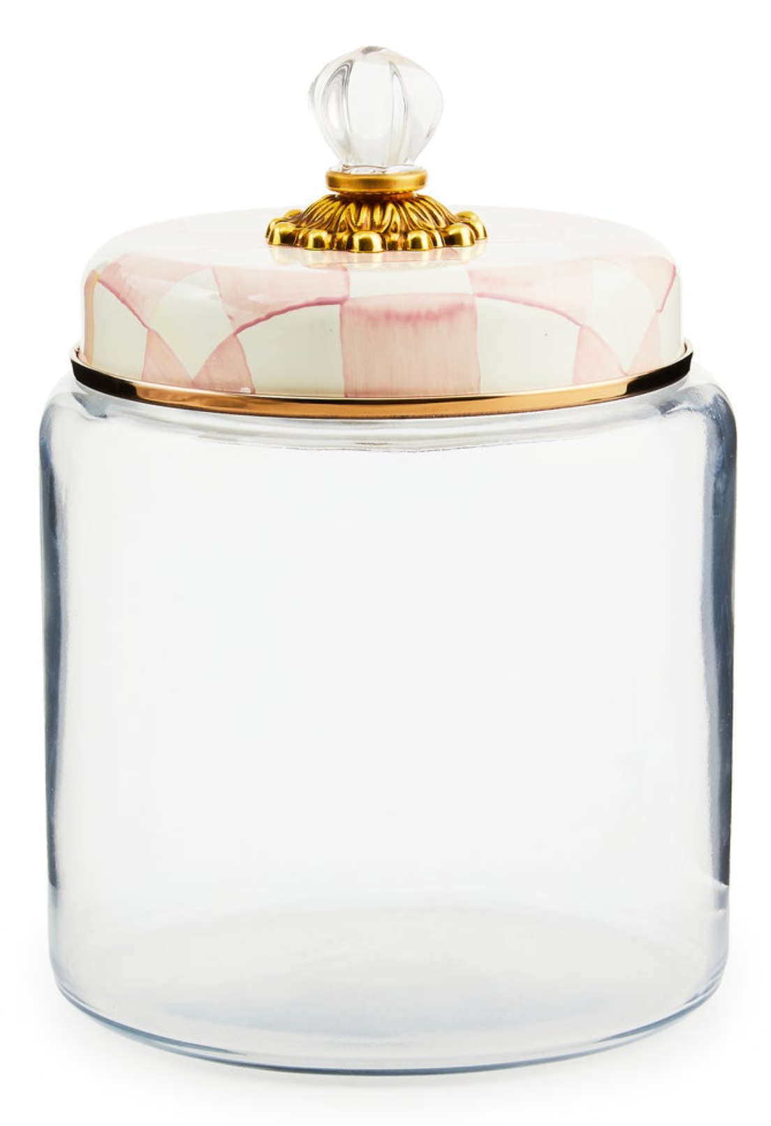 Rosy Check Kitchen Canister-LG