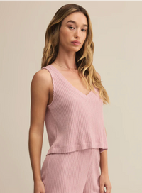 Sloane V-Neck Rib Tank
