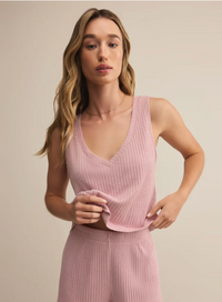 Sloane V-Neck Rib Tank