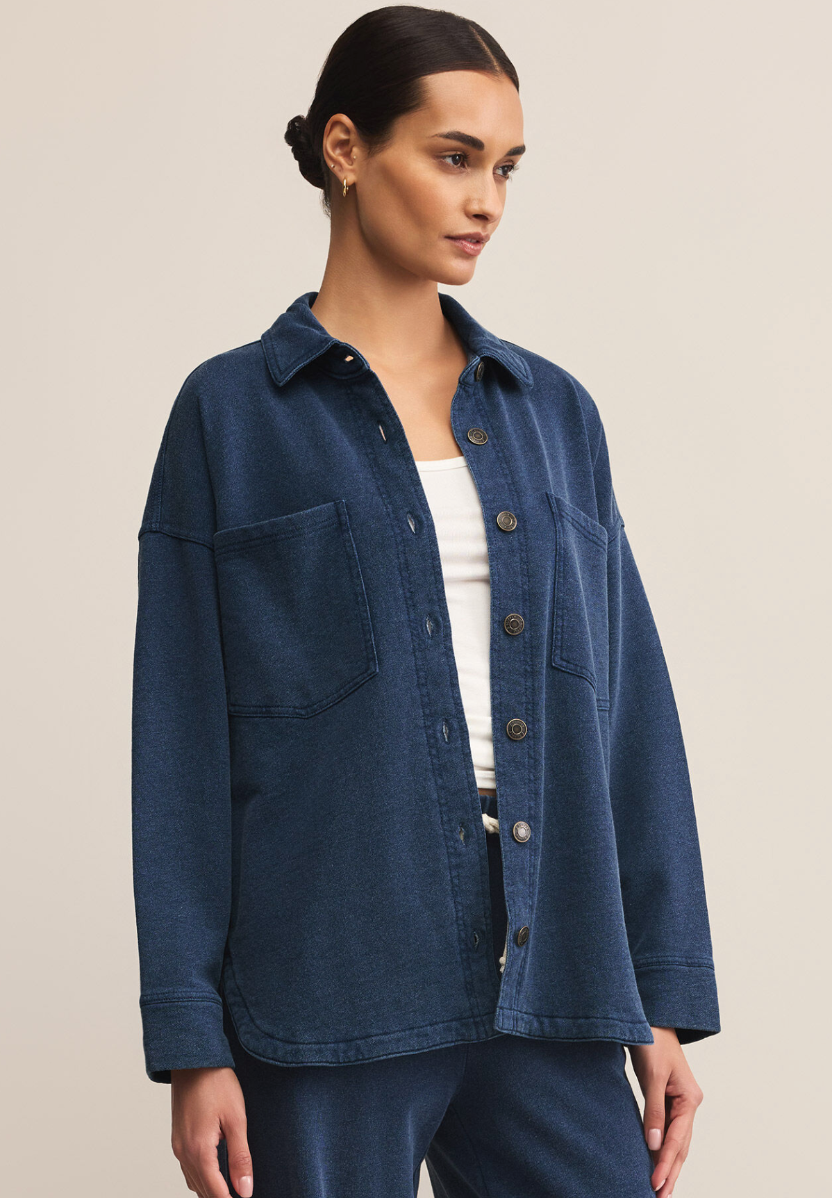 All Day Knit Denim Jacket