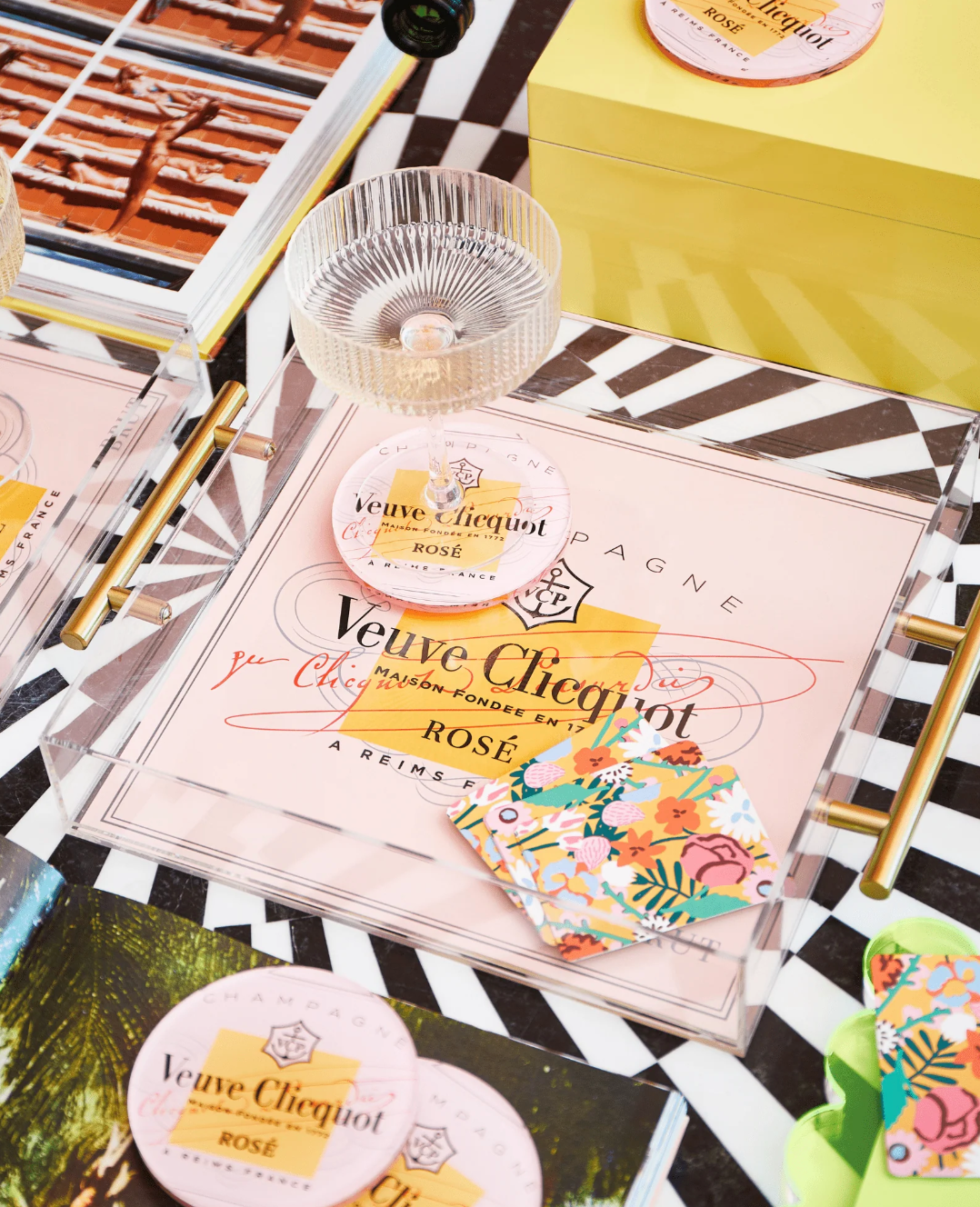 Rose All Day Large Tray