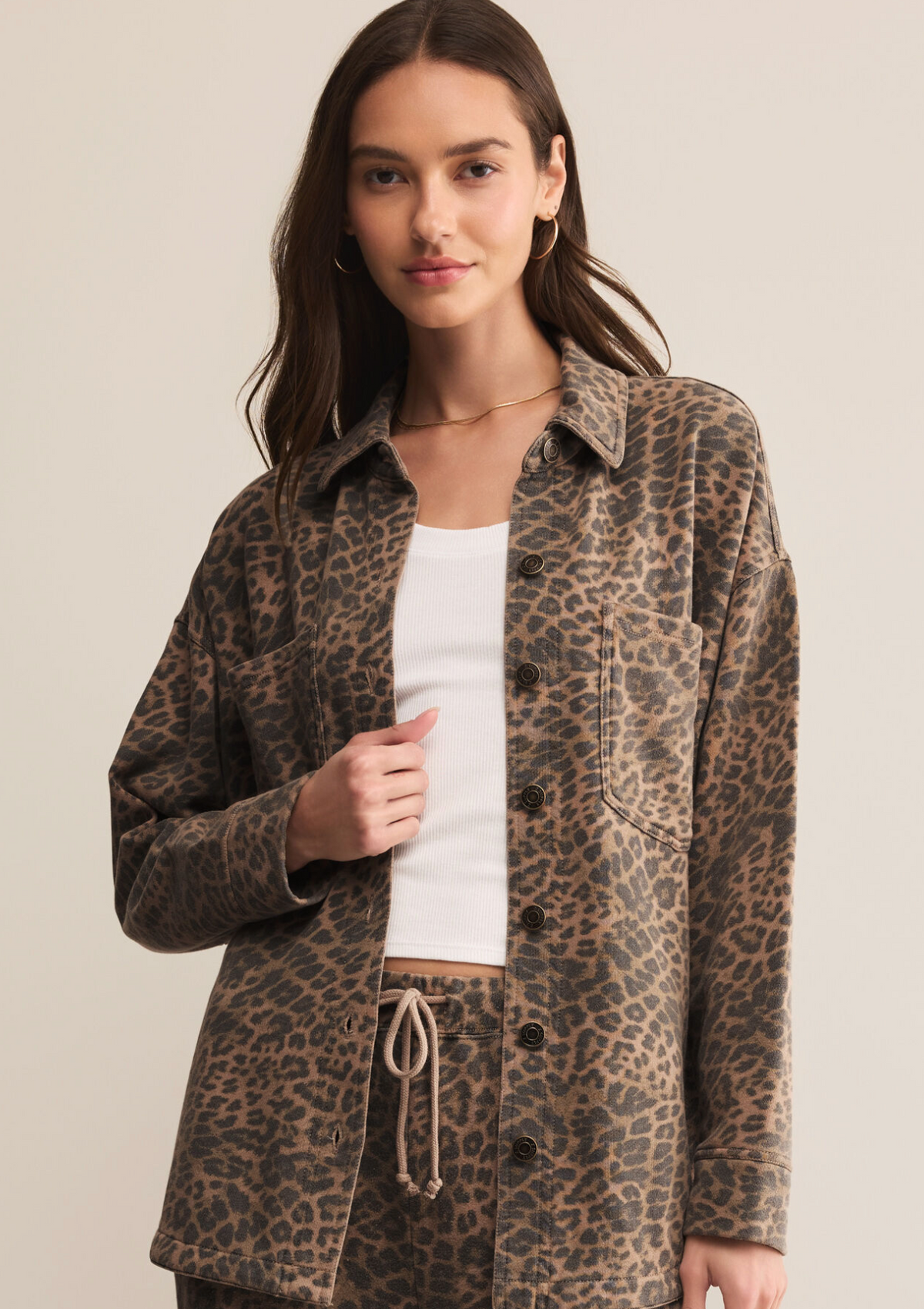 All Day Leopard Jacket