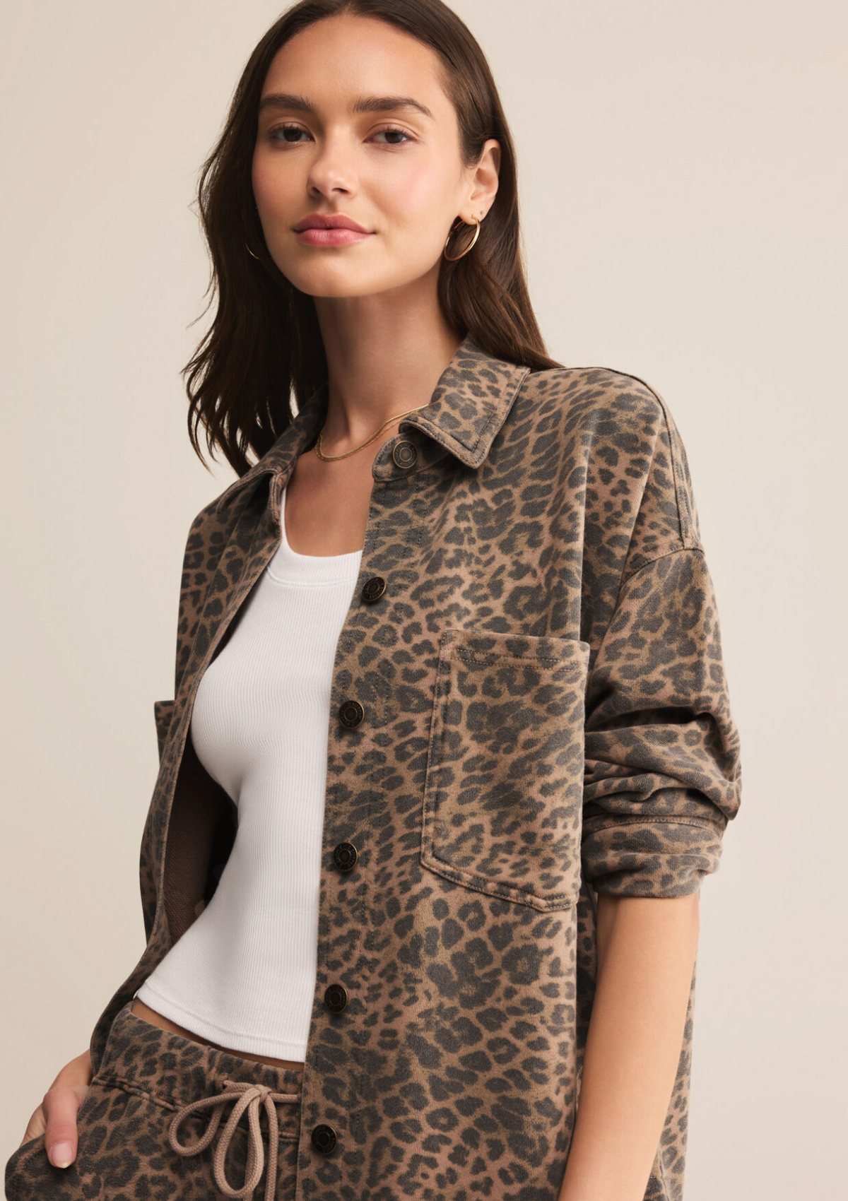 All Day Leopard Jacket