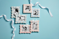 HORIZONTAL PINK BOW FRAME
