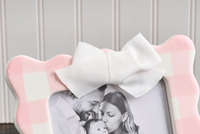 HORIZONTAL PINK BOW FRAME