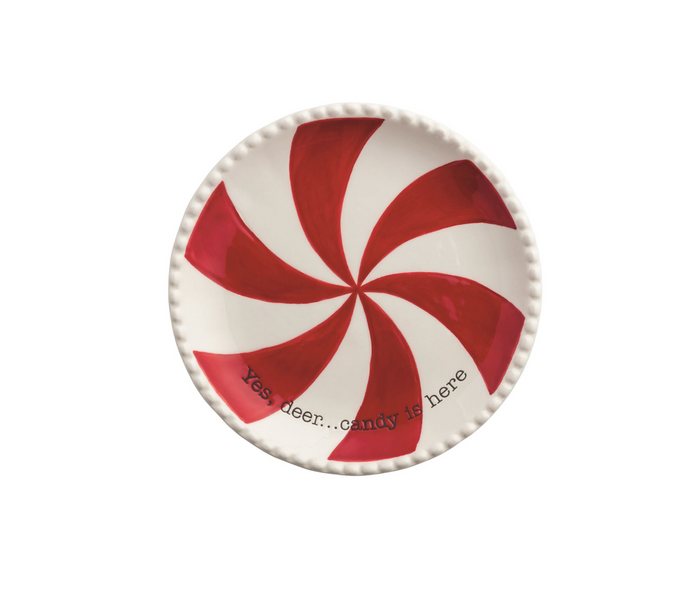 Reindeer Light-Up Candy Tidbit Pedestal