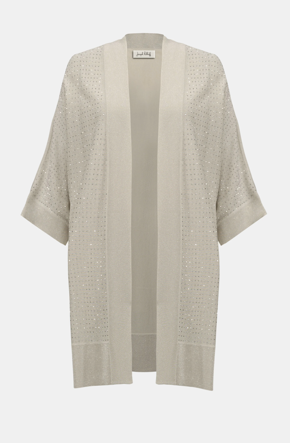 Sweater Knit Cover-Up with Iron-On Detail