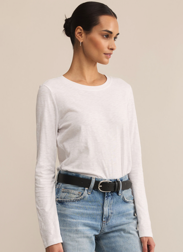 Long Sleeve Modern Slub Tee