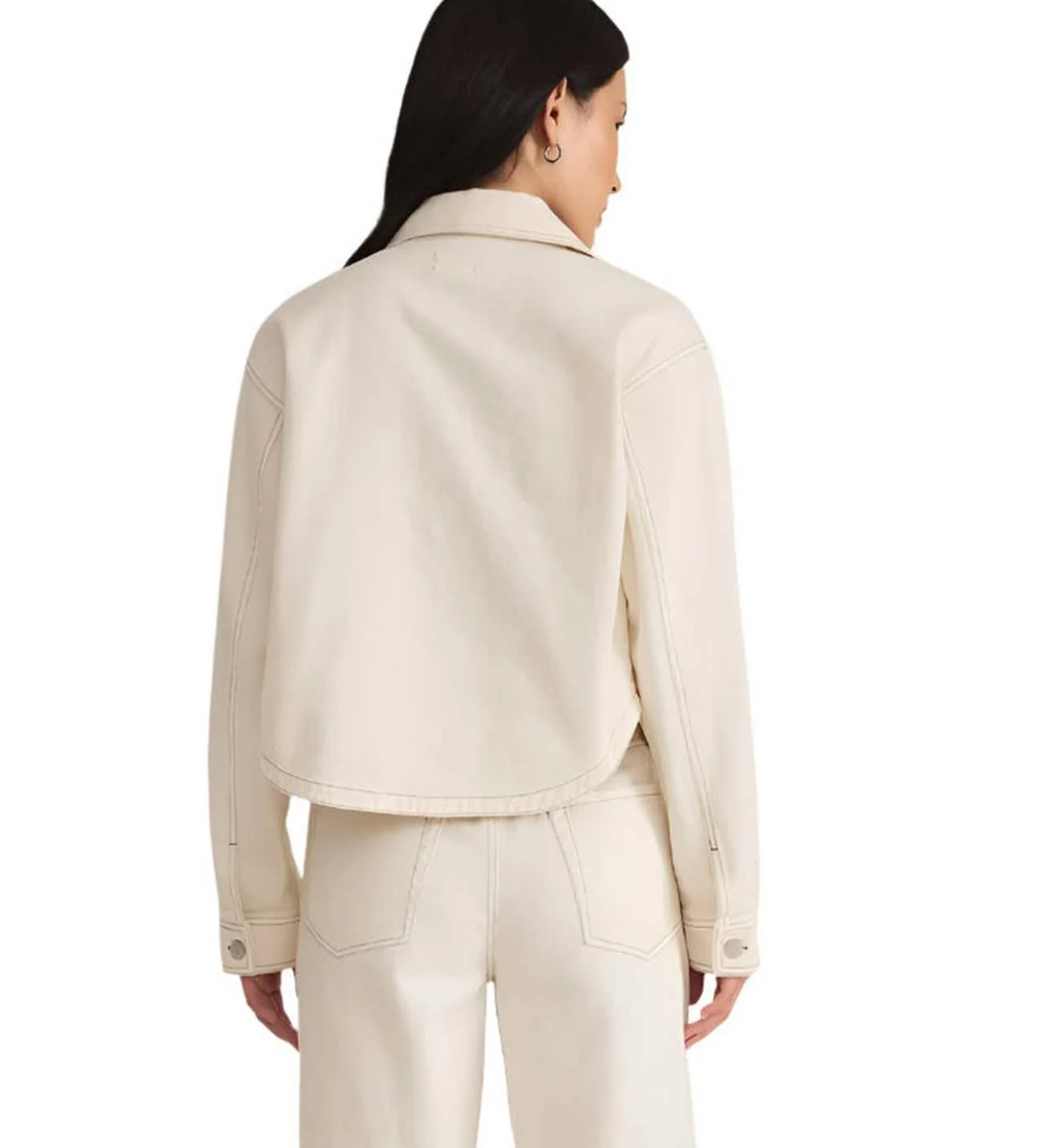 ALL DAY CROPPED DENIM JACKET