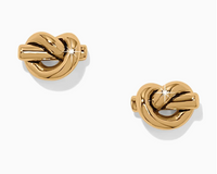 Interlok Single Knot Mini Earrings