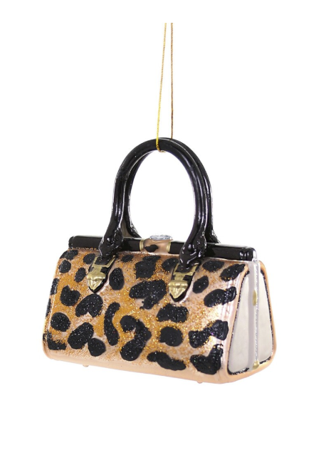 LEOPARD HANDBAG ORNAMENT