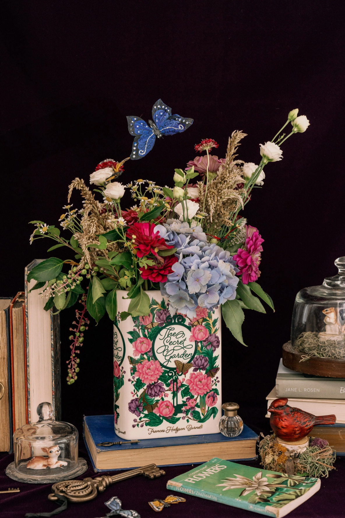 Large Book Vase, The Secret Garden 2