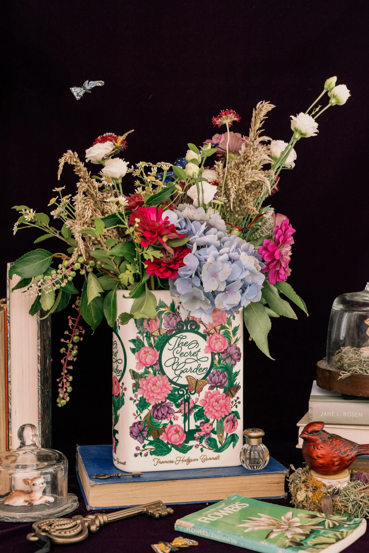 Large Book Vase, The Secret Garden 2