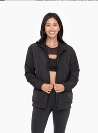 Satin Finish Oversized Jacket