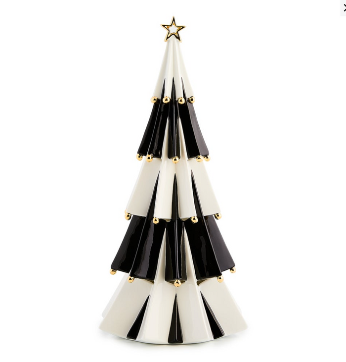 Courtly Noel Ceramic Illuminated Tree