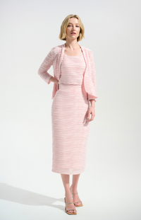 Lurex Cascade Knit Pull-On Pencil Skirt