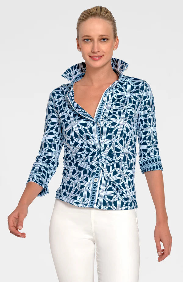 Twist & Shout Top- Ring Toss