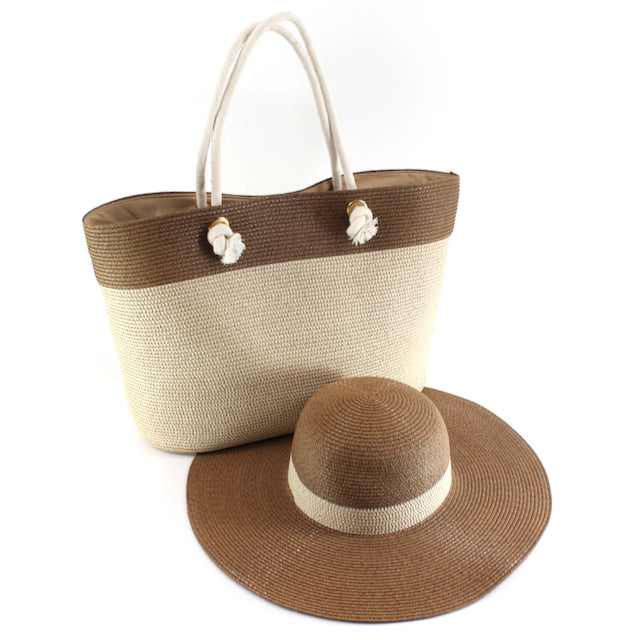 Sorrento Tote/Hat Set