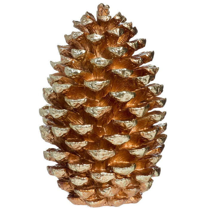 Pine Cone Table Top  Gold Antique