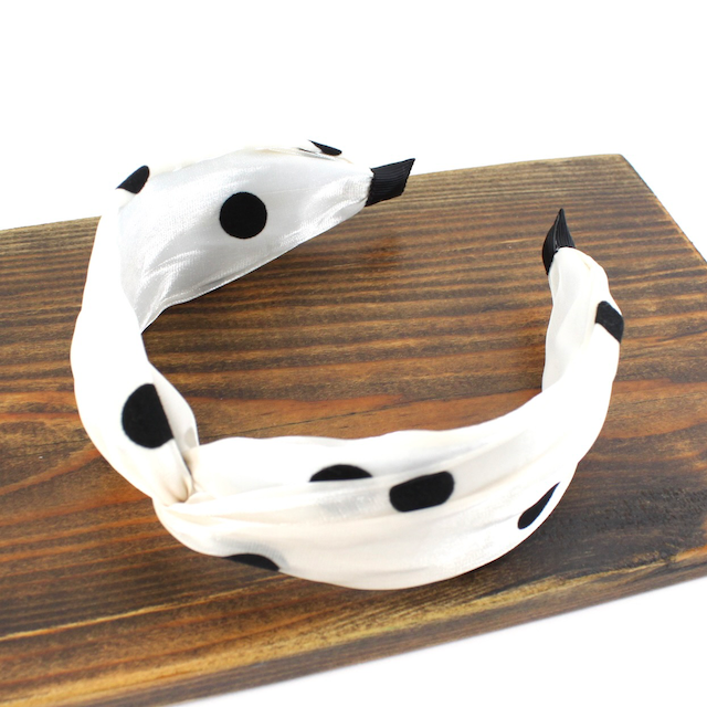 Headband Polka Dots