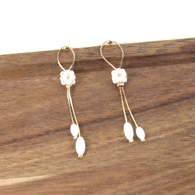 Pearl Dangle Earrings