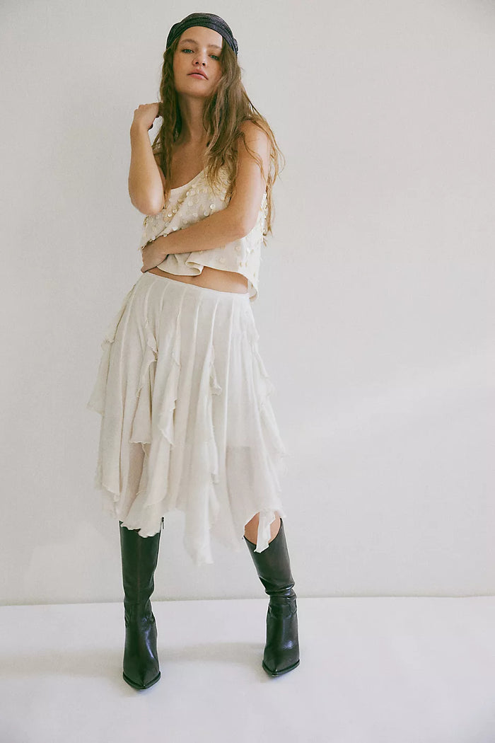 Susanna Knee-Length Midi Skirt