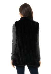 Knitted Fur Vest