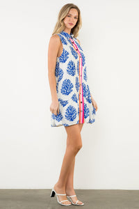 Sleeveless Print Dress