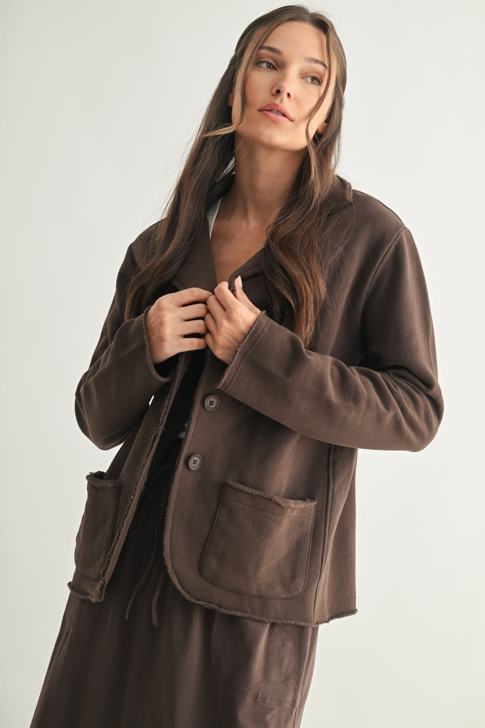 Malibu Raw Edge Revival Blazer