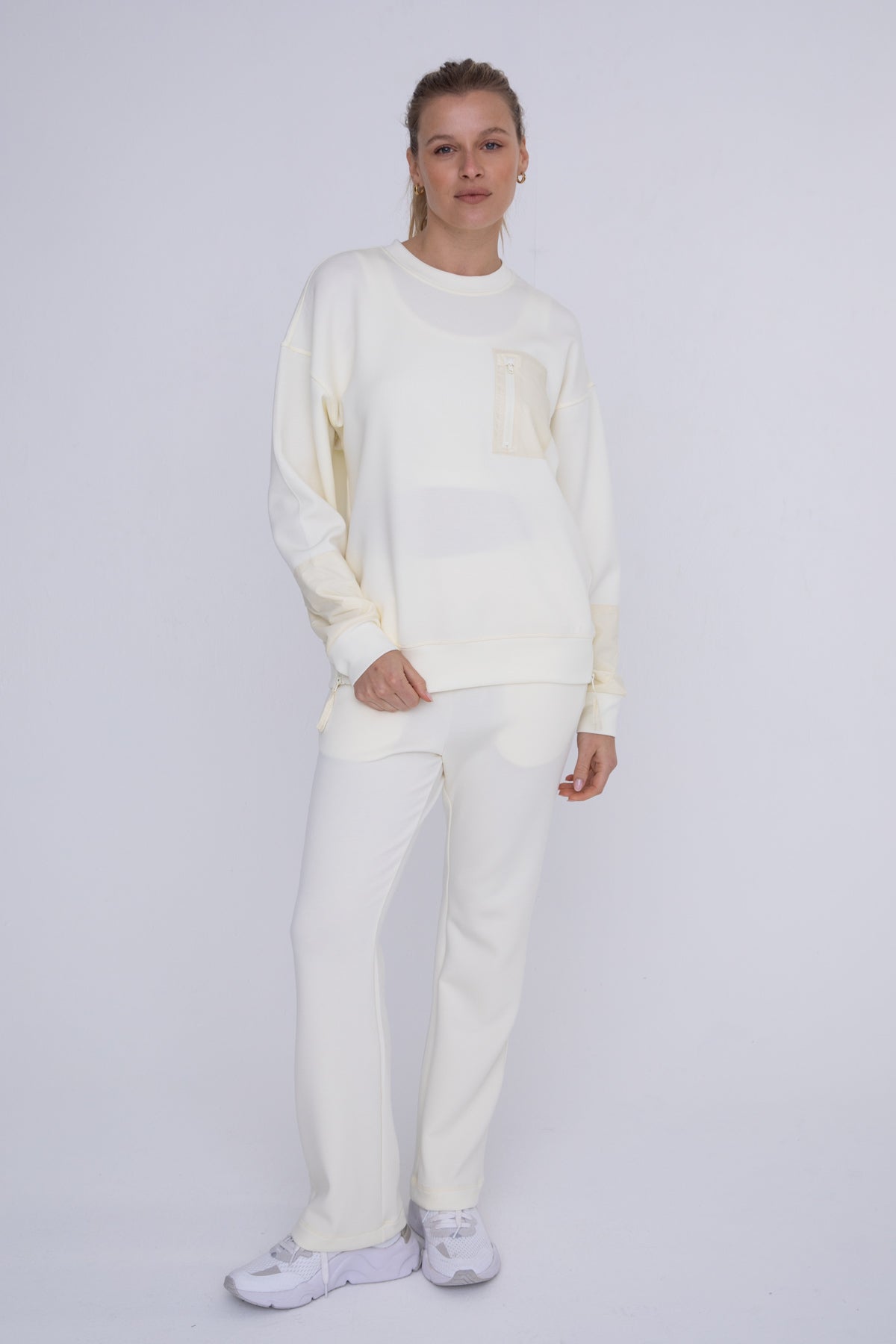 Modal-Blend Crewneck Pullover