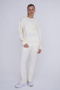 Modal-Blend Crewneck Pullover