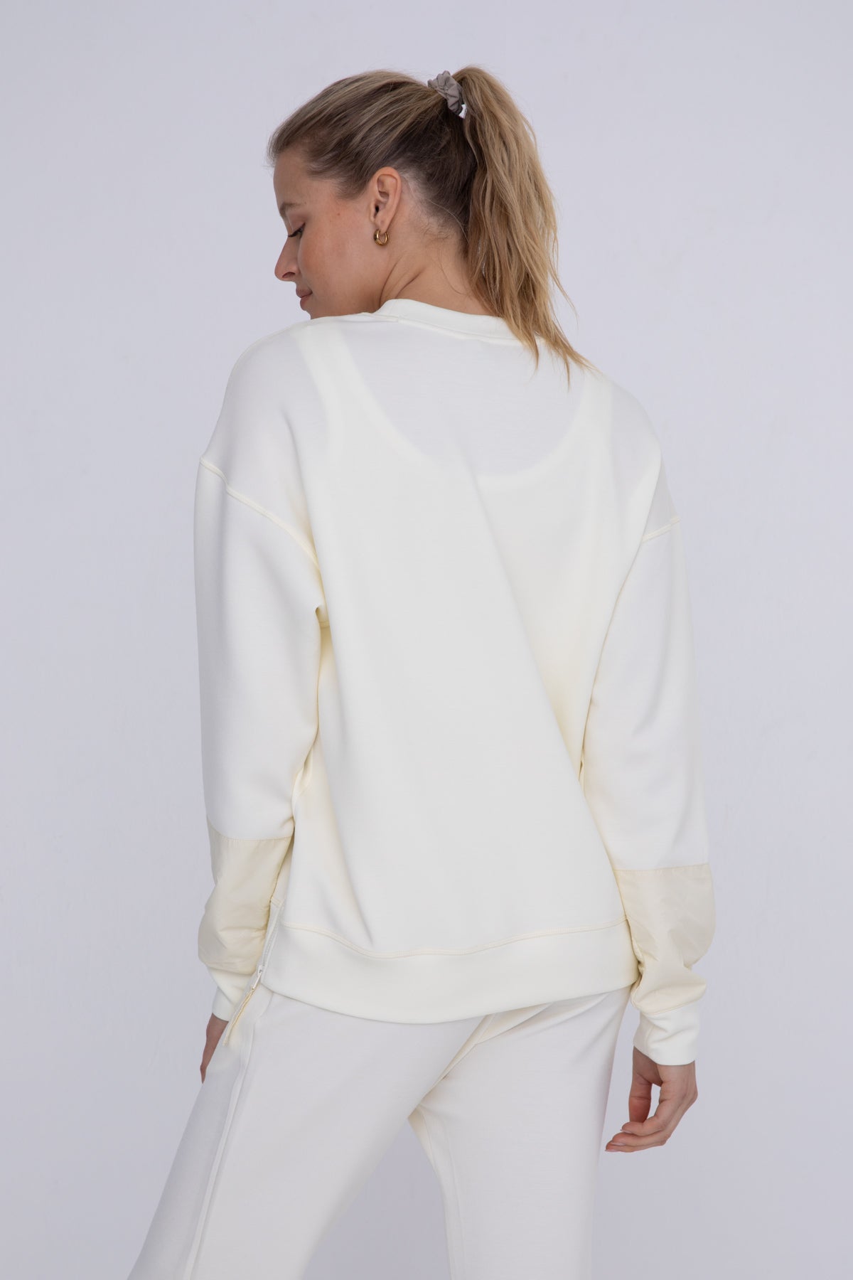 Modal-Blend Crewneck Pullover