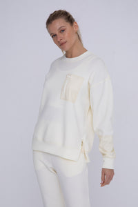 Modal-Blend Crewneck Pullover