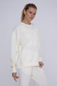 Modal-Blend Crewneck Pullover