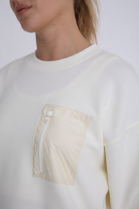 Modal-Blend Crewneck Pullover