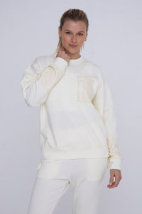 Modal-Blend Crewneck Pullover