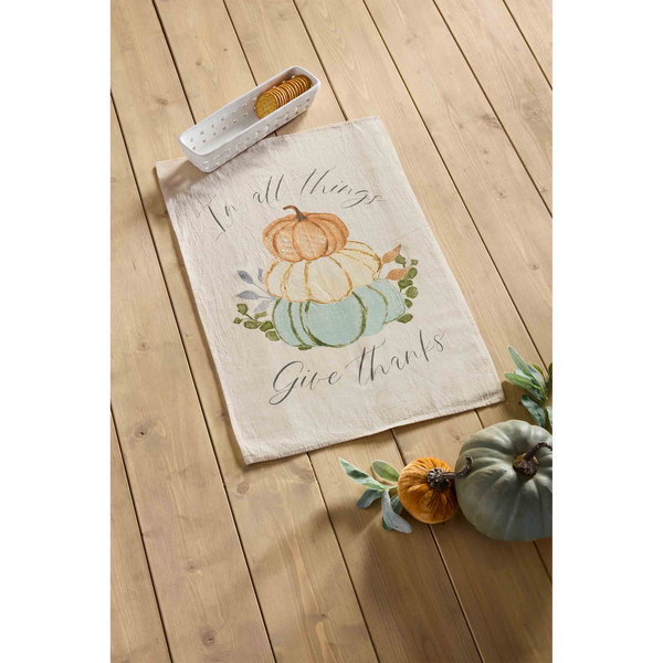GATHER CRACKER DISH AND TOWEL SET
